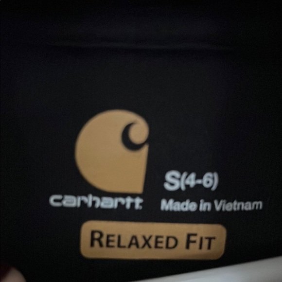 Carhartt Black Relaxed Fit Hoodie - Picture 2 of 2